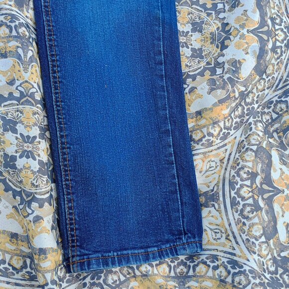 Copper & Oak Slim Straight Blue Jeans - Picture 3 of 6